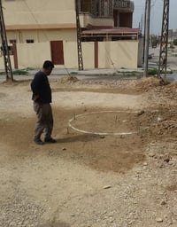 الزهور • تثبيت حلقات القسطل • حدل الموقع