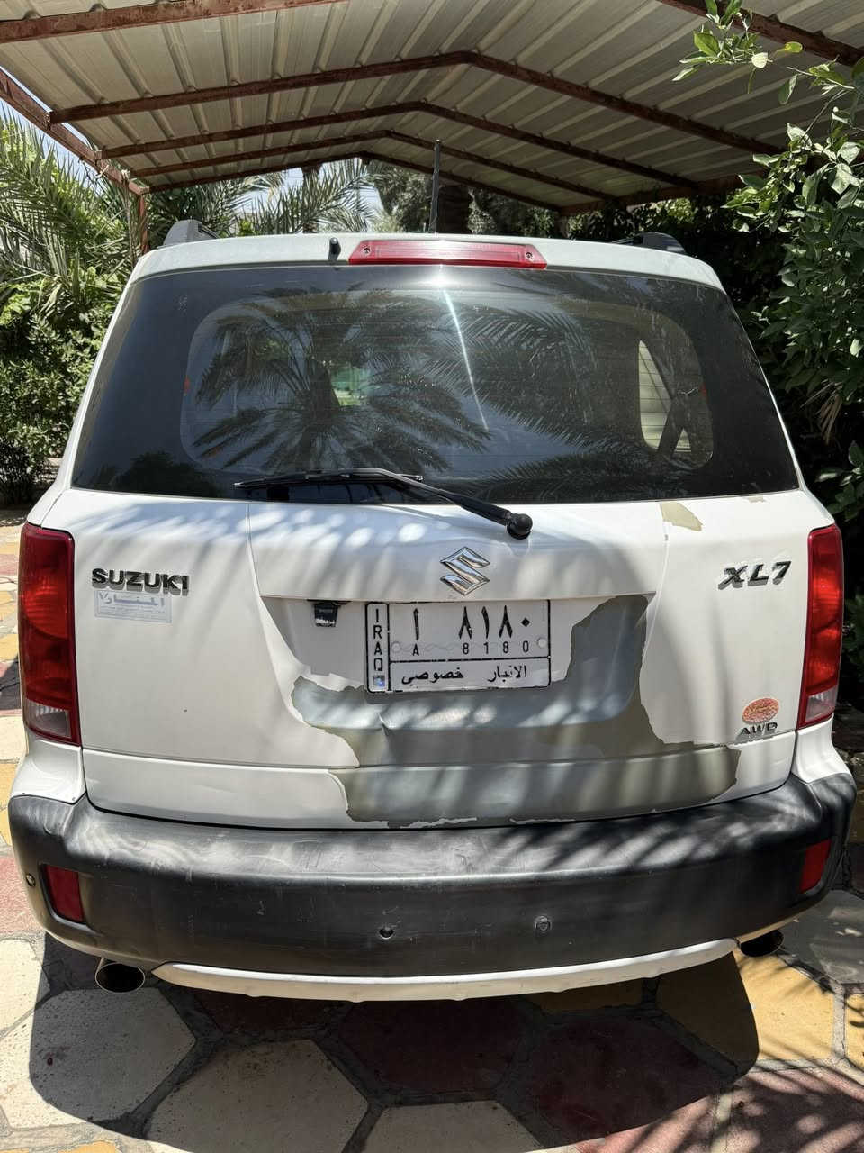 🚘 للبيع سوزوكي XL7 موديل 2008
سيارة نظيفة جدًا ومستخدمة استخدامًا شخصيًا، بحالة ممتازة من الداخل والخارج.

✅ تبريد ممتاز

✅ محرك وگير بحالة جيدة

✅ سيارة عائلية واسعة ومريحة

✅ رقم مميز: 8180

✅ جاهزة للاستخدام ولا تحتاج إلى مصاريف

فقط تقشير من منطقة الصندوق

(((مكان السيارة الرمادي)))

للمعاينة والاستفسار يرجى التواصل على الرقم:

(***********)

السعر: (70) وبيها مجال بسيط

والله ولي التوفيق

