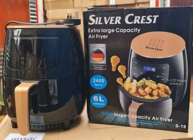 SLLVER CREST🇩🇪
Extra large Capacity Air Fryer 2400W - 6L
قلاية هوائية صحية من ماركة سيلفر كرست الألمانية سهلة الاستخدام والتنظيف حجم ٦ لتر تكفي دجاجة كاملة قلاية بدون زيت صحية ومفيدة لاهل الضغط والسكر شاشة تعمل بالمس و برامج معدة للطعام وبقدرة ٢٤٠٠ واط تتميز بتقنية الهواء السريع والتحكم في درجة الحرارة القابلة للتعديل

✅المميزات :-
💥خاصية قفل الأمان: تتوقف عند فتح الباب 
💥متوفر اللون الاسود فقط   
💥تشوي وتقلي بدون قطرة زيت 
💥تجفف فواكة 
💥قدرة ٢٤٠٠ واط 
💥 مروحة لتوزيع الحرارة
💥حجم كبير سعة ٦ لتر
💥لوحة تحكم رقمية ديجيتال سهلة اللمس
💥 تتضمن ٦ برامج طهي مختلفة
💥امكانية التحكم في الحرارة: اعلى, اسفل
💥 وخاصية تحديد درجة الحرارة والوقت درجة الحرارة بين 25 -200 درجة سيليزية تحديد الوقت 30 دقيقة 
#الاصلي المنشأ ألمانية 🇩🇪💯

🚘يوجد خدمة توصيل لجميع محافظات العراق ٤ الاف🚘


**إذا كنت صاحب هذا الإعلان وتريد حذفه لأي سبب، رجاءا أرسل رسالة إلى الدعم الفني**
