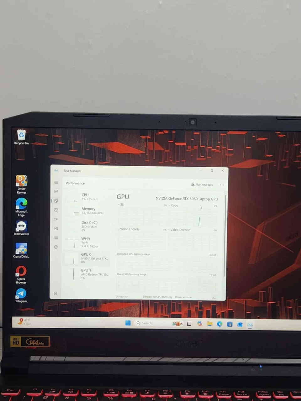 لاپتۆپێکی زۆر ناوازە بۆ کاری هەندەسی و گەیم ودیزاین 
ئەم لاپتۆپە 6گێگا بایت گرافیکی خارجی لەسەرە 
خاوەنی پاتریەکی زەبەلاحە بەرگەی سێ سەعات زیاتر ئەگرێت 😱

Acer Nitro 5
AMD Ryzen 5 5600H Hexa-Core Processor
RAM: 16GB DDR4
Hard drive: 1TB ssd M.2
Graphics card: RTX3060 6GB
Screen: 15.6" FUll HD 144 Hrtz
875,000 

گەیاندن بەردەستە 🚕 بۆ هەموو شارێک 
بۆ حجز کردن
***********/واتسئەپ 
*********** حلبجة, السليمانية
