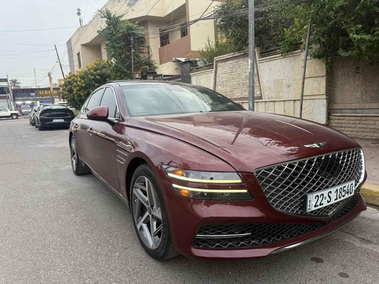 السلام عليكم 
G80موديل  
2023 
برستيج فول للأخير من ابوب شفط 
بردات 
كامرات 360
فتحه سقف بنراماا
دعداد3D
4سلندر تون تيربووو
ماشيه 45 الف مايل 
ما اذكر باقي الواصفات هي معروفه
السعر 310
بيه كتاب تضليل مرور اربيل 
صبغ بنيد او دعاميات بدون داخل حتى لبراكيت نفسه اني مستورده ع ايدي السياره 
مكان السياره بغداد 
  
***********
