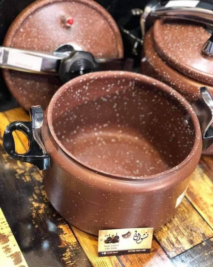 يتوفر في مجمع الباله 

كدر ضغط كرانيت 
اصلي شرط 

حجم 15لتر 

يتوفر كدر ضغط استيل 

حجم ٢٠لتر 

العنوان عفك مقابل كراج الديوانية 

للحجز والاستفسار مراسلة الصفحة 

توصيل متوفر 

***********
