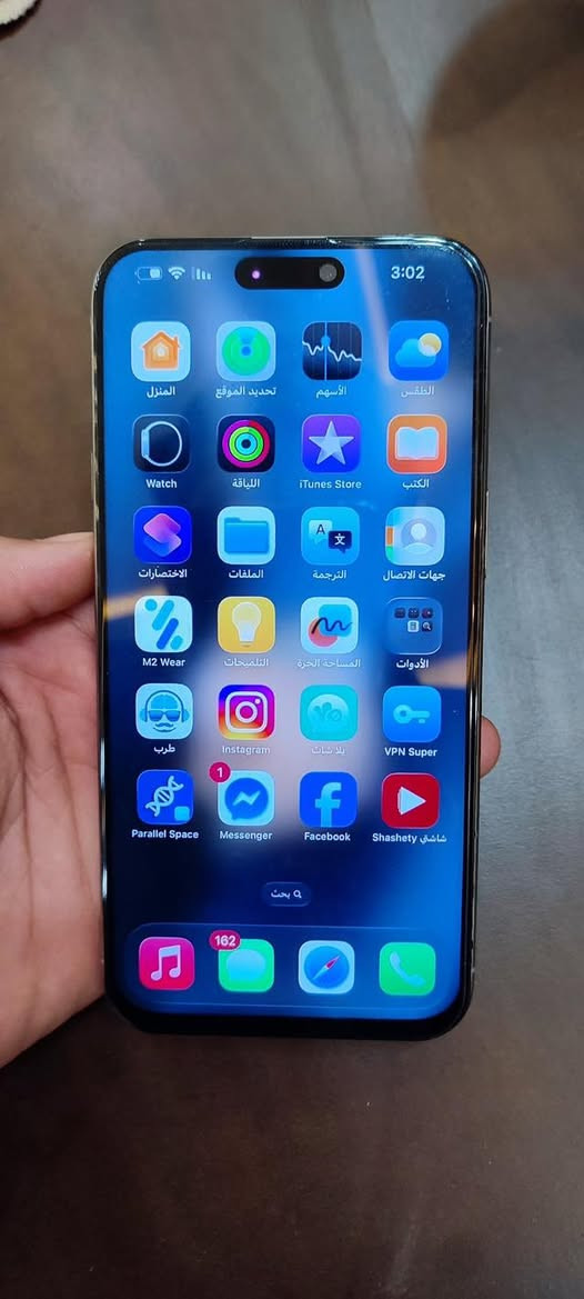 سلام عليكم ايفون 15 برو ماكس شرق اوسط ذاكره 256 بطاريه 88 جهاز نضيف كلش كله شغال مبدل شاشه  فقط  سعر 800الف مكاني ناصريه مركز ***********
