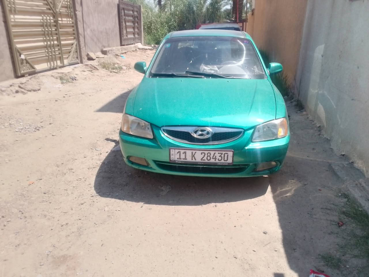 السلام عليكم
اكسنت بيرنه موديل 2000 مكفولة ميكانيك كير عادي تبريد ثلج بس البلي بي صوت مصبوغه حزام اثر جراد مكفوله من الضربه السعر 50 و بيه مجال بسيط تحويل ثاني يوم 
للتواصل و الاستفسار 
 *********** 
*********** 
* مراوس بستاركس أو بتكسي
