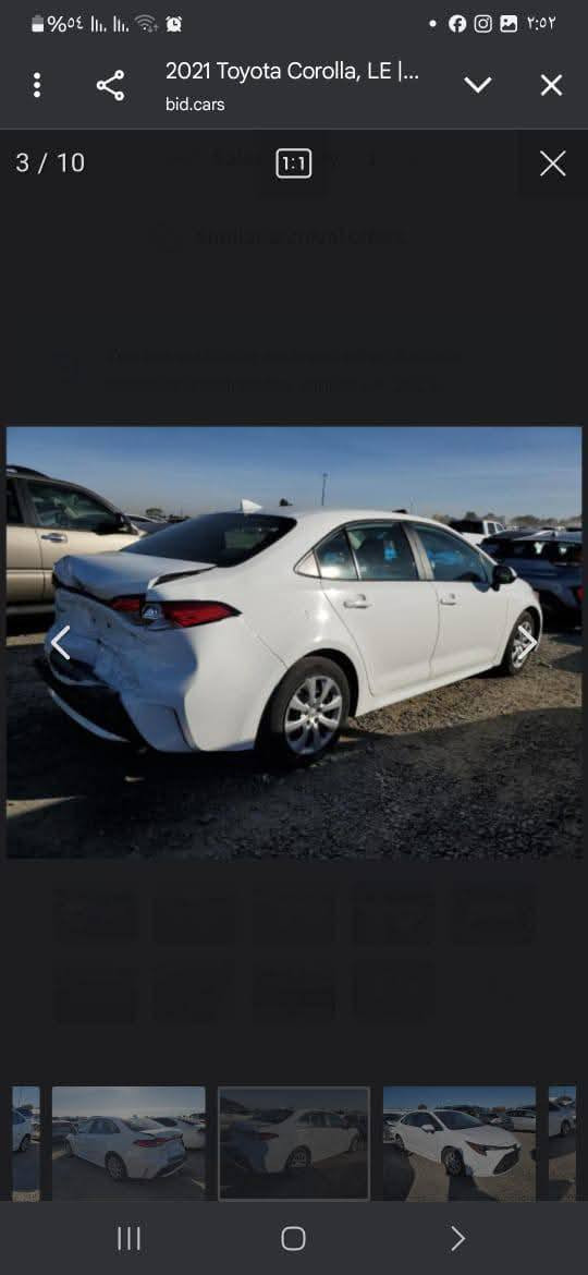 سلام عليكم 
كورله وارد أمريكي 
موديل 2021
ضرر خلفي مثل ما موضح قبق جنطه فقط 
رقم بغداد بسمي
مكاني بغداد حي جهاد 
سعر143‹ وبيه مجال
تصال ‏‪***********‬‏
