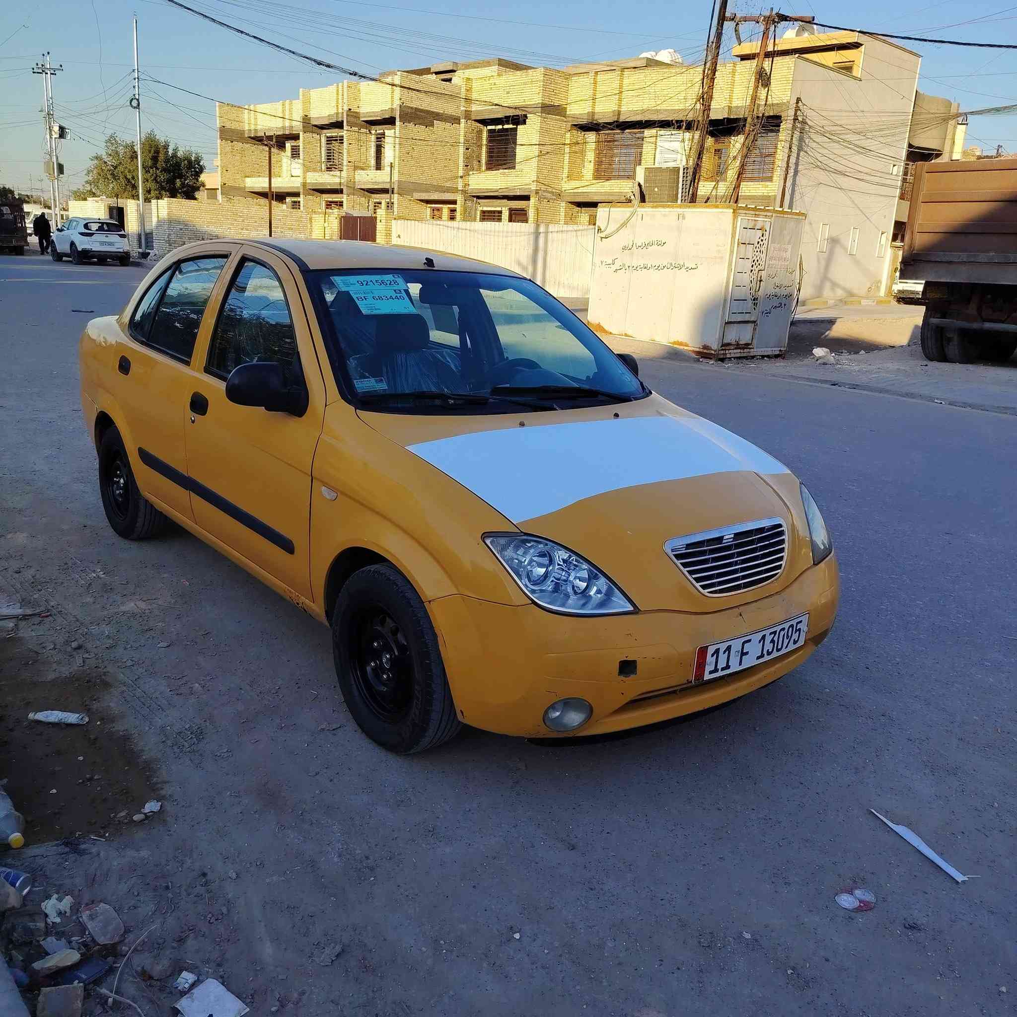 سلام عليكم شباب طيبه مديل 14
رقم انكليزي امصفره هيئه وغرامات سنويه لل30
السياره مكفواله كفاله عامه من كلشي شرط الفحص
لا ضربه ولاصبغ ولا تبديل كهربائيات كله شغاله امدوشمه
 شواصي مكفواله مكينه مال كيه ابرايد حماوه ربع صيف شته
مكينه كير صدر كلهة جديد تبريد شغال ثلج تتفئه شغال
سياره جديده استخدم شخصي مناقصه اي شي جاهزه اتراي حلو مال جناي عنواني بغداد الامين السعر 39$ وبيهة مجال

***********
