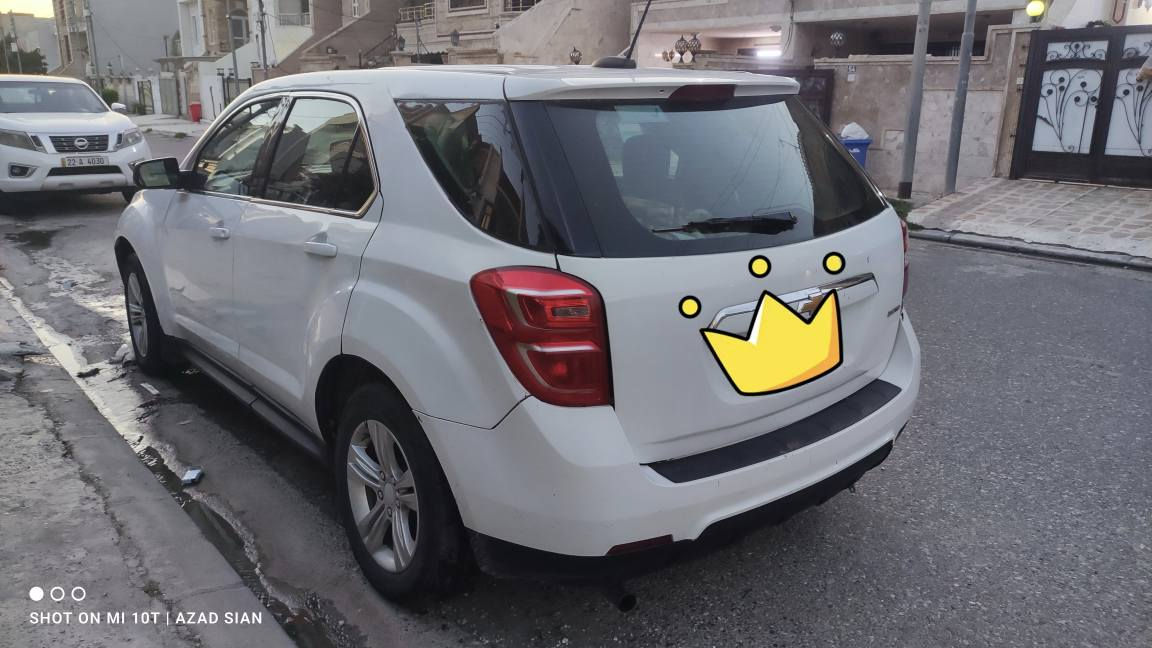 Chevrolet Equinox 2017 بۆ فرۆشتن 🚗
١. باری جەستە (Body):
٥ پارچەی بۆیاغە بۆ جوانی و پاکی.
بە شەرت بەبێ ئەوەی کار بکاتە سەر سۆکان یان شانسی (زۆر توند و بێ کێشەیە).
٢. باری یاسایی:
سەیارەکە بەناوی خۆمەوەیە.
تەقریبەن ٢ مانگە ڕەقەمی نوێکراوەتەوە و هەززەی تازەیە و کراوە.
تەعویل و بڕانەوە بە شەرتە و هیچ کێشەیەکی غەرامە و ڕەقەمی نییە.
٣. مەکینە و کارکردن:
مەکینە ٢.٤ لیتر.
مەکینەکەی کەمێک مەسرهەفی ڕوون و دووکەڵی هەیە (بۆ ئەم مۆدێلە شتێکی باوە)، بەڵام ڕۆیشتنی زۆر خۆشە و لە نرخەکەیم کەمکردۆتەوە.
گێڕ و تەقە و ڕەقە و گشت بەشەکانی تری بە شەرتە.
٤. مەواسەفات و تایبەتمەندییەکان:
📍 ٢١٧ هەزار کیلۆمەتر ڕۆیشتووە
📷 کامێرای دواوە (بۆ پارکینگی ئاسان).
🪑 کوشین کارەبایی (بۆ ئاسوودەیی شۆفێر).
🏎️ تەعدیل سورعە (Cruise Control).
🔘 هەر چوار جام کارەبایی.
🪞 ئاوێنە کارەبایی.
🍃 سیستەمی Eco (زۆر ئابوورییە لە سووتەمەنی).
🛡️ سیستەمی ABS & Traction (بۆ پاراستن لە خلیسکان).

💰 نرخ: ٨٨ وەرەقە (مامەڵەیەکی کەمیشی تێدایە)

تێبینی: سەیارەکە  ماڵی دۆستە، هەموو شتێکم بۆ نووسیوە 

بۆ زانیاری زیاتر، پەیوەندی بکەن بە:
📞 0750 488 1150
💬 (لە واتس ئەپ و ڤایبەر دەتوانن پەیوەندی بکەن)

عربی 

شيفورليت ايكوينوكس 2017 للبيع 🚗
1. حالة البدي (الجسم):
يوجد 5 قطع صبغ تجميلي (للنظافة).
بشرط الضربة مو واصلة للسكان (الستيرن) ولا للشاصي، السيارة جداً متماسكة.
2. الموقف القانوني:
السيارة بأسمي الشخصي.
الرقم مجدد قبل شهرين تقريباً مع هزة (فحص) جديدة.
التحويل وبراءة الذمة بشرط، والسيارة ما عليها أي غرامات.
3. المحرك والأداء:
المحرك 2.4 ليتر.
المحرك بيه نقص دهن قليل ودخان (تبخير)، وهذا شي معروف وشائع بهذا الموديل، ولهذا السبب نزلت من سعرها.
الگير، الترتيب، وصدر السيارة كله بشرط ونظيف جداً.
4. المواصفات والمميزات:
📍 المسافة المقطوعة: 217 ألف كيلومتر.
📷 كاميرا خلفية.
🪑 كرسي السائق كهرباء.
🏎️ مثبت سرعة (Cruise Control).
🔘 جام (نوافذ) أربعة كهرباء.
🪞 مرايا جانبية كهرباء.
🍃 نظام Eco (اقتصادية جداً بالبنزين).
🛡️ نظام ABS & Traction Control.
💰 السعر: 88 ورقة (وبيها مجال قليل للشراي الطيب)
ملاحظة: السيارة مال بيت وجاهزة، وذكرت كل التفاصيل بصدق وأمانة حتى يكون البيع حلال.
للاستفسار، يرجى الاتصال على:
📞 ***********
💬 (متوفر واتساب وفايبر) أربيل, العراق
