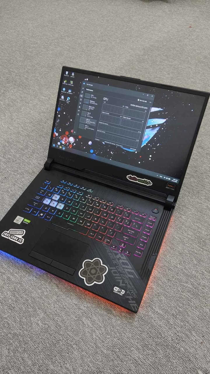 لاپتۆپێکی زۆر بەهێزە وە شیک و ڕاقی 
وەک دەقی شەریکە ماوەتەوە 
بۆ هەموو کارە قورسەکان گونجاوە 
ئۆفەری جەژن 💥🥳
Asus Rog strix G15
CPU: Core i7 - 10750H
GPU: RTX 2070 8
Ram: 16 DDR4 
Hard: 512 SSD NVME
Display: 15.6"" FHD IPS, 144
گەیاندن بەردەستە🚕
870,000
بۆ قسە کردن لەگەڵ ئێمە 

***********
*********** بغداد, العراق
