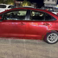 كورلا هايبرد • صور الحادث • بطاريات ليثيوم ضمان ١٠ سنوات