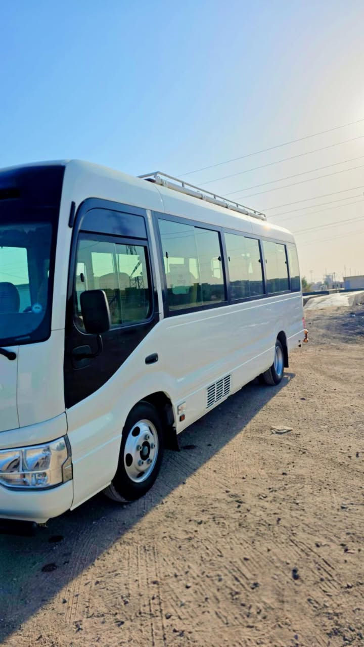 السلام عليكم اخوان
كوستر موديل 2017 السياره جاهزه للأخير. تبريد تدفئة. 

قلابي ستاركس   -فتحه- تبريد محور -فانات جدد -حداده جديده -تخم تاير برجستون -صبغ وياله -دروعه امامي -خلفي سيبايه  -سفاري -بردات -تلبيسه -منضومه غاز- فاتح أربع وياله جدد -السياره رقم جديد مع سنويه جديده -بيهه صبغ الصفحه الطويله اثر شخط  -السياره جاهز تحويل مكان بصره

 

السعر 415$وبيهه مجال  اعتذر عن المراوس بيع فقط 

لاستفسار ***********
