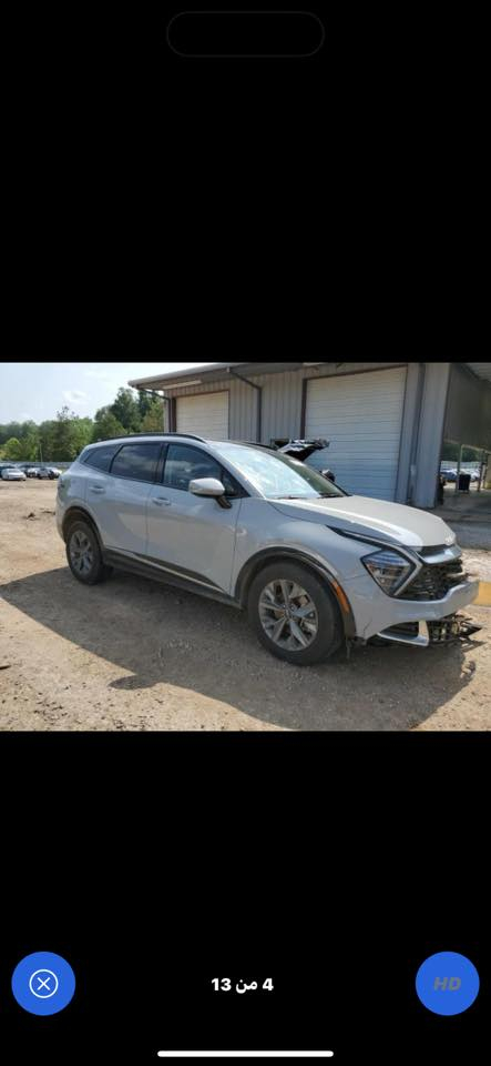 السلام عليكم سبورتج sx لون اسمنتي وارد امريكي حادث موضح بل صور صور مزادها بل منشور بدون ايرباك
موصفات لsxمعروفه
بنوراما
رادار امامي وخلفي
تحديد مسار قياده اليه
مثبت سرعه
كشنات جلد +تدفائه بل كشنات
شاشه متصله
قطعتين تبريد+تبريد بلاد شغال
سياره احله من صور
ماشيه ٢٤ الف ميل 
موديل ٢٤
بدون لوحات
215 بيها مجال بسيط 
للستفسار واتساب او تصال عل رقم 
***********
