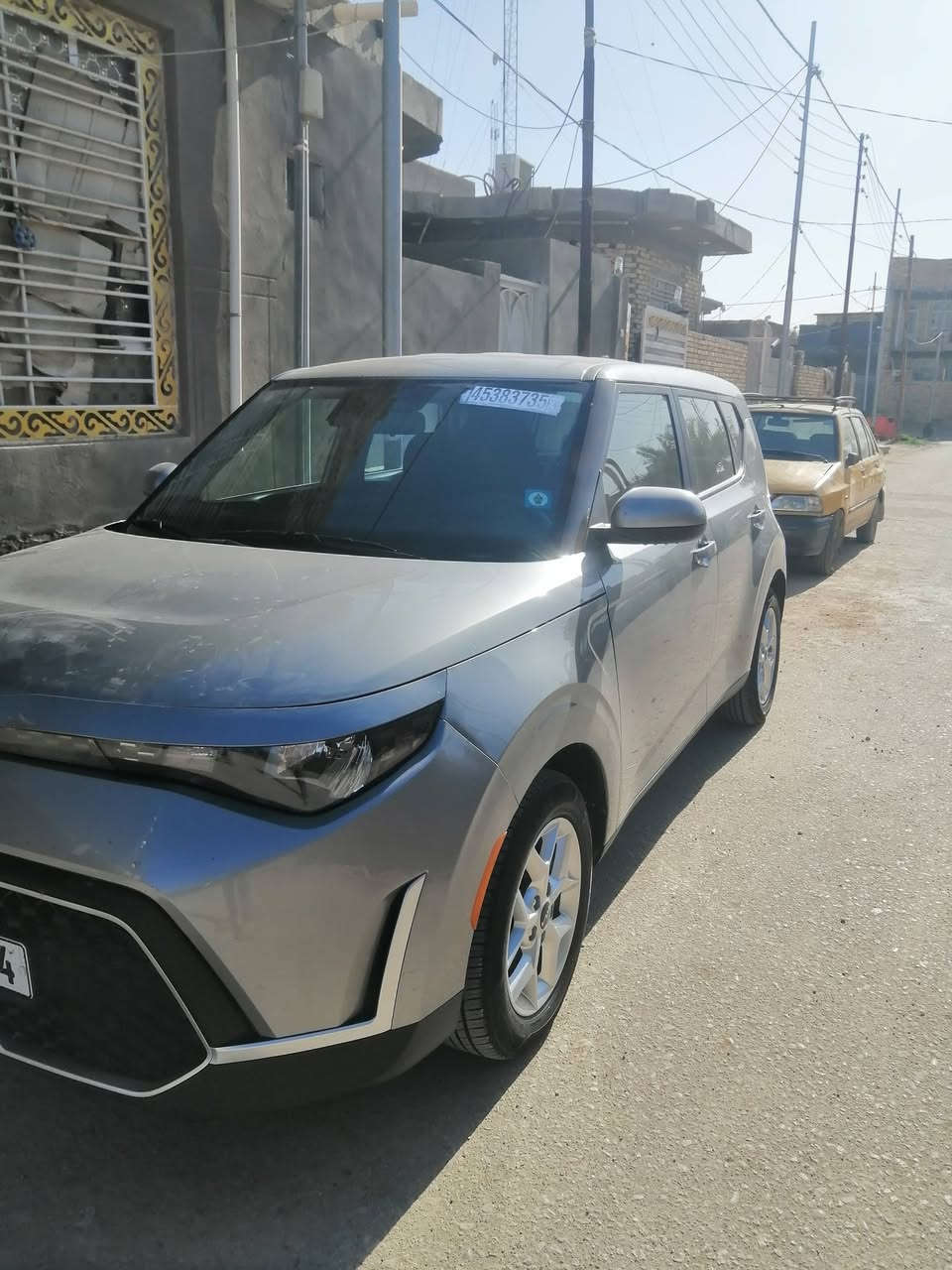 سلام عليكم شباب كيا صول موديل 23 رقم بابل حره مداور ثاني يوم وارد امريكي حادث بس دعاميه اماميه  وباب بي كلير مرشوش من امريكا صور الحادث موجودات بلمنشور مواصفات رادار جانبي امامي شاشه كبيره تحكم ستيرن تحديد مسار ايرباك راجع سستم
السياره عليه ادامه كامله ارضيه جلد ارضيات مال شركه سياره حيل جديده 
 2000دوش سياره كفاله ماعده ذكرتهن السعر 160وبيه شويه مجال اتصل وتدلل عنواني ديوانيه


**إذا كنت صاحب هذا الإعلان وتريد حذفه لأي سبب، رجاءا أرسل رسالة إلى الدعم الفني**