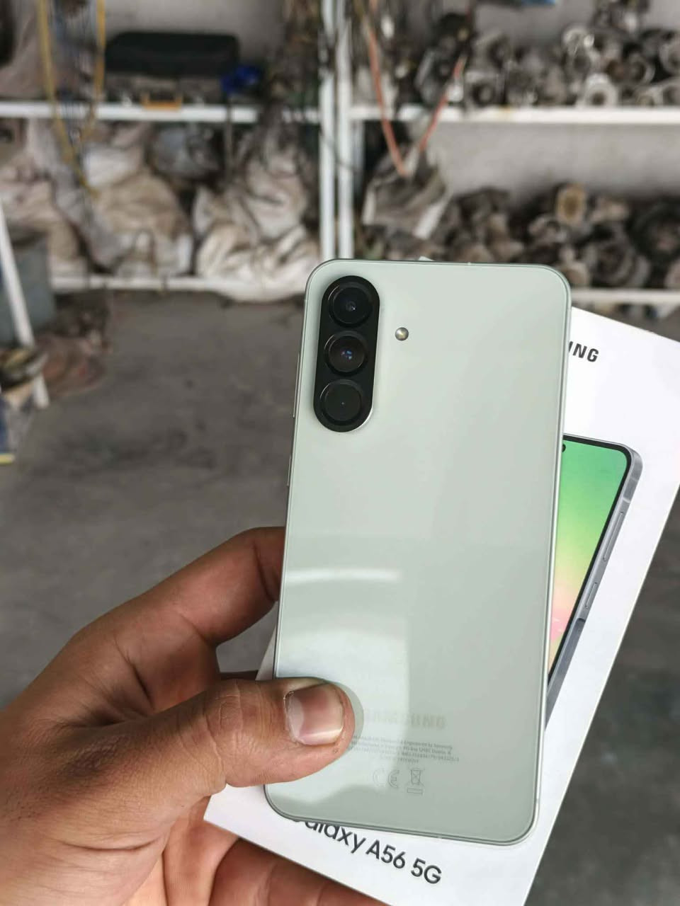 سامسونج a56
ذاكره ٢٥٦
عشوائيه٢٤
جهاز شخط مابي غراضه ممفتوحه 
مكاني ببو غريب الحصوه(ماعدي توصيل)
سعر ٣٧٠ رجائن مو شراي لتعلق بغداد, العراق


**إذا كنت صاحب هذا الإعلان وتريد حذفه لأي سبب، رجاءا أرسل رسالة إلى الدعم الفني**