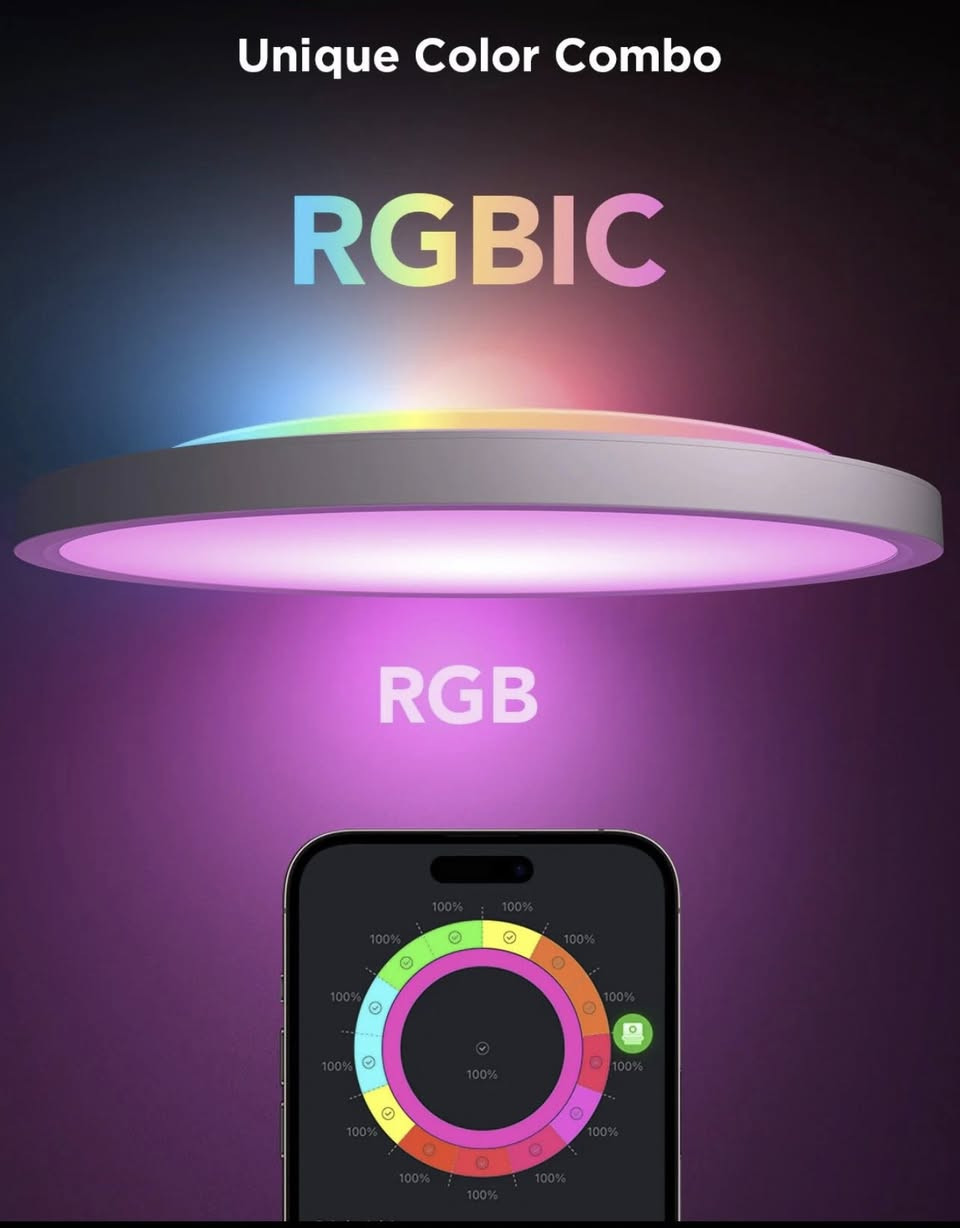 توفر الان
Govee Ceiling Light🔥

وصف

الموديل: H60A1 (مستدير)

قم بتحويل مساحتك باستخدام مصباح السقف الذكي Govee RGBW + RGBIC. انغمس في إضاءة نابضة بالحياة متعددة الألوان مع سطوع قابل للتخصيص.

الإضاءة متعددة الألوان: الضوء الرئيسي هو RGB+WW، في حين أن الضوء الخلفي هو RGBIC لإشراق منزلك بالكامل.

سطوع قابل للتعديل ودرجة حرارة اللون: تتميز بدرجات حرارة اللون بين 2200 كلفن إلى 6500 كلف وسطوع قابل للتعديل بنسبة 0٪ -100٪.

التحكم الذكي: تحكم في ضوء السقف باستخدام تطبيق Alexa أو Govee Home، الذي يدعم التحكم الفردي أو الجماعي.

أوضاع المشاهد المتعددة وأنماط الموسيقى


**إذا كنت صاحب هذا الإعلان وتريد حذفه لأي سبب، رجاءا أرسل رسالة إلى الدعم الفني**