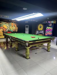 بسسب الوعود الكاذبه أعاده النشر ميز سنوكر شاندير للبيع نظيف جدآ ستعمال...