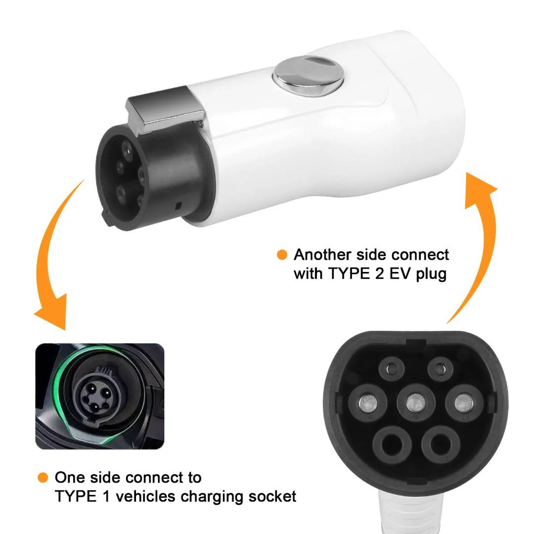 تتوفر ادبترات خاصه للسيارات الأمريكية 
من نظام تايب ٢ إلى تايب ١
Type 2 to Type 1
السعر الحالي 55 ألف 
ضمان سنة كاملة 
32Am 7kw 
توصيل موجود لكل المحافظات ٥ آلاف 
للطلب مراسلة الصفحة او الاتصال على الرقم التالي 
*********** واتساب
