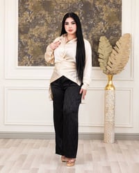 قميص نسائي • ستان امريكي • مقاسات M-3XL