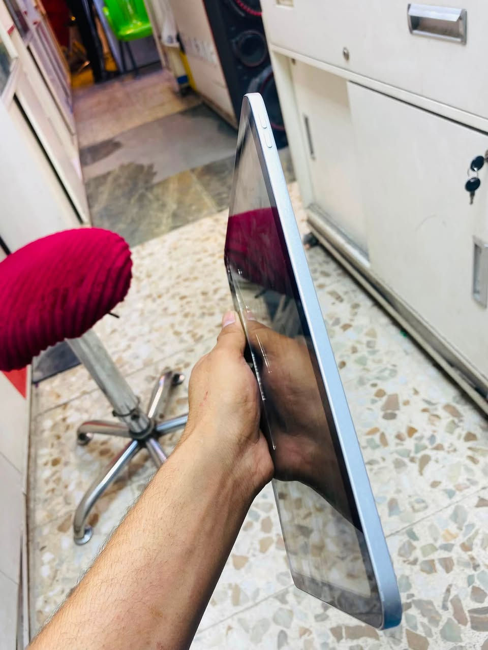 ايباد A16
ذاكره128 بطاريه 91 نضيف مامفتوح بي فقط هاذ الفطر مثل ماموضح ب صور  ببجي 90 فريم سعر 290 

مكاني كربلاء حي العامل سوق الاخير 

***********
