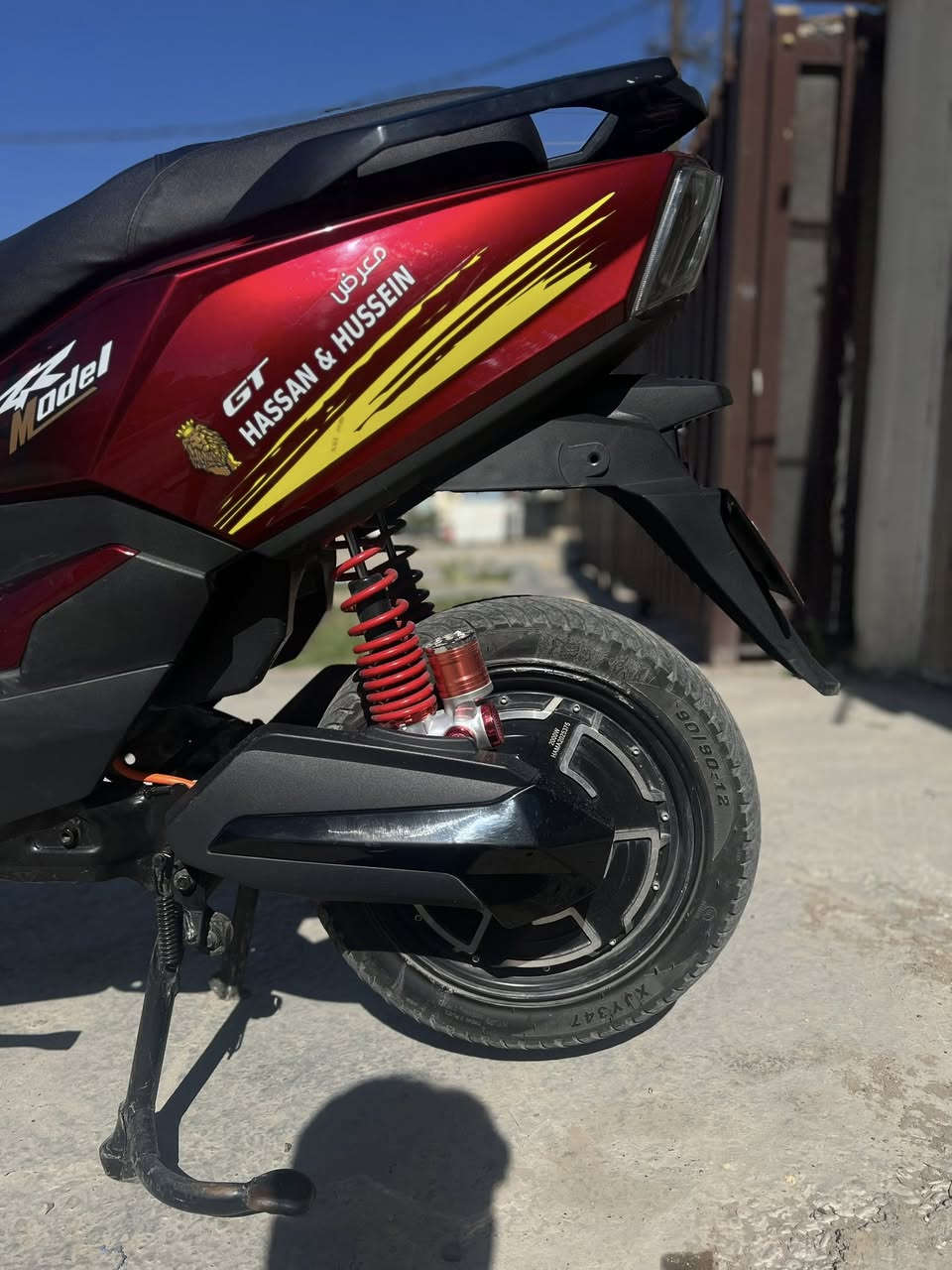 السلام عليكم
للبيع دراجه شحن ماتركس دراجه كامله علا آخر حبايه اخت زيرو بطاريات ليثيوم ملف 2000 دراجه شلعه ومعدل قوي لايتات عالي ناصي رماش زنون LED اشاير يمنه يسرة مثبت سرعه بصمه سويج قفل ستير تشغيل عن بعد قفل دراجه أنظار سرقه دراجه مفوله عنوان بغداد ***********
