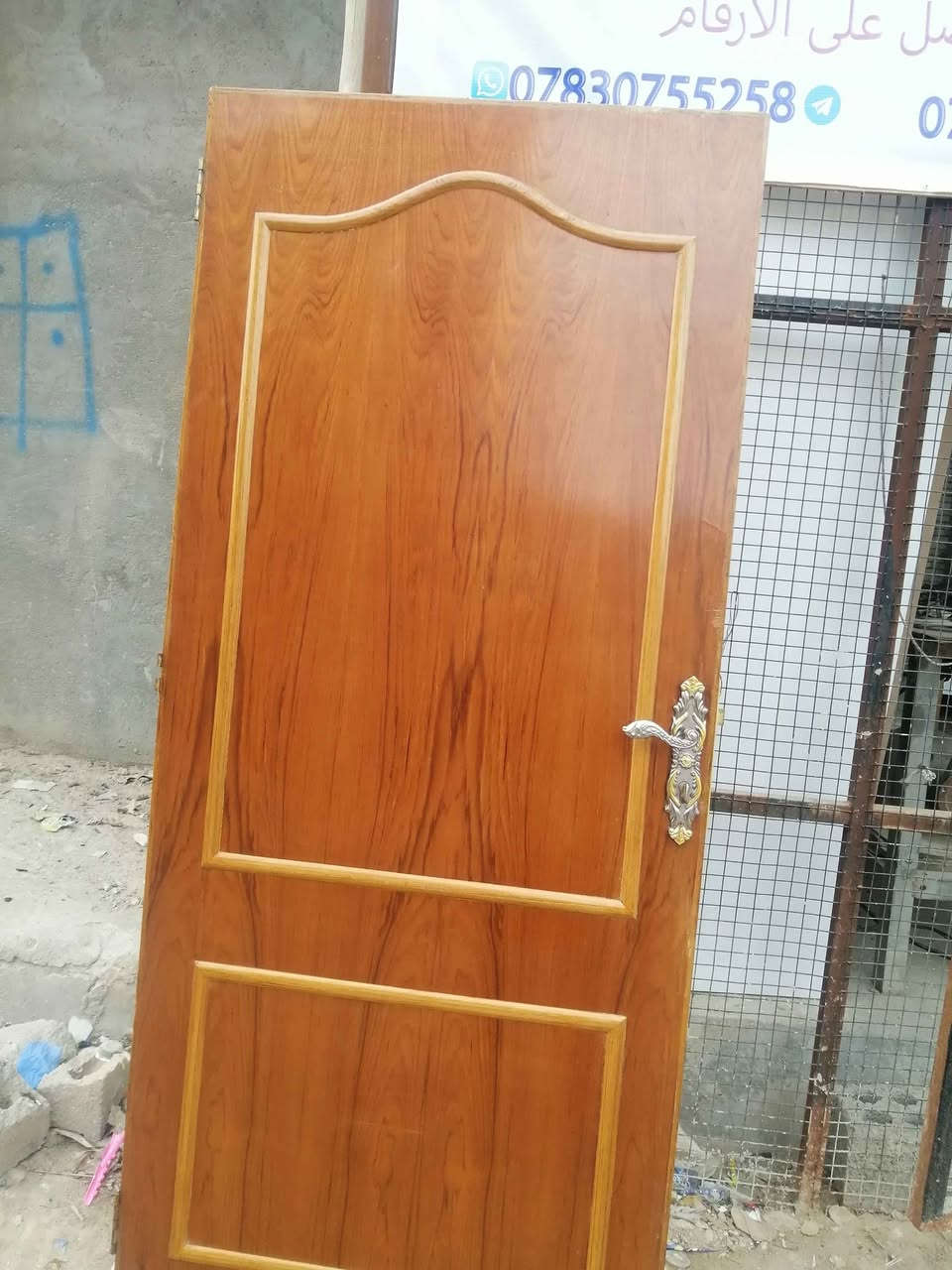 سلام عليكم من رخصة الادمن باب صاج قياسه ٩١سنتم عرض طول ٢٠٥سنم جربايه نفر سعره ٤٠ الاتصال على الرقم *********** *********** العنوان كربلاء قريب شارع الحافظ عمود ١٣١ قرب دلالية الضياء كربلاء, العراق
