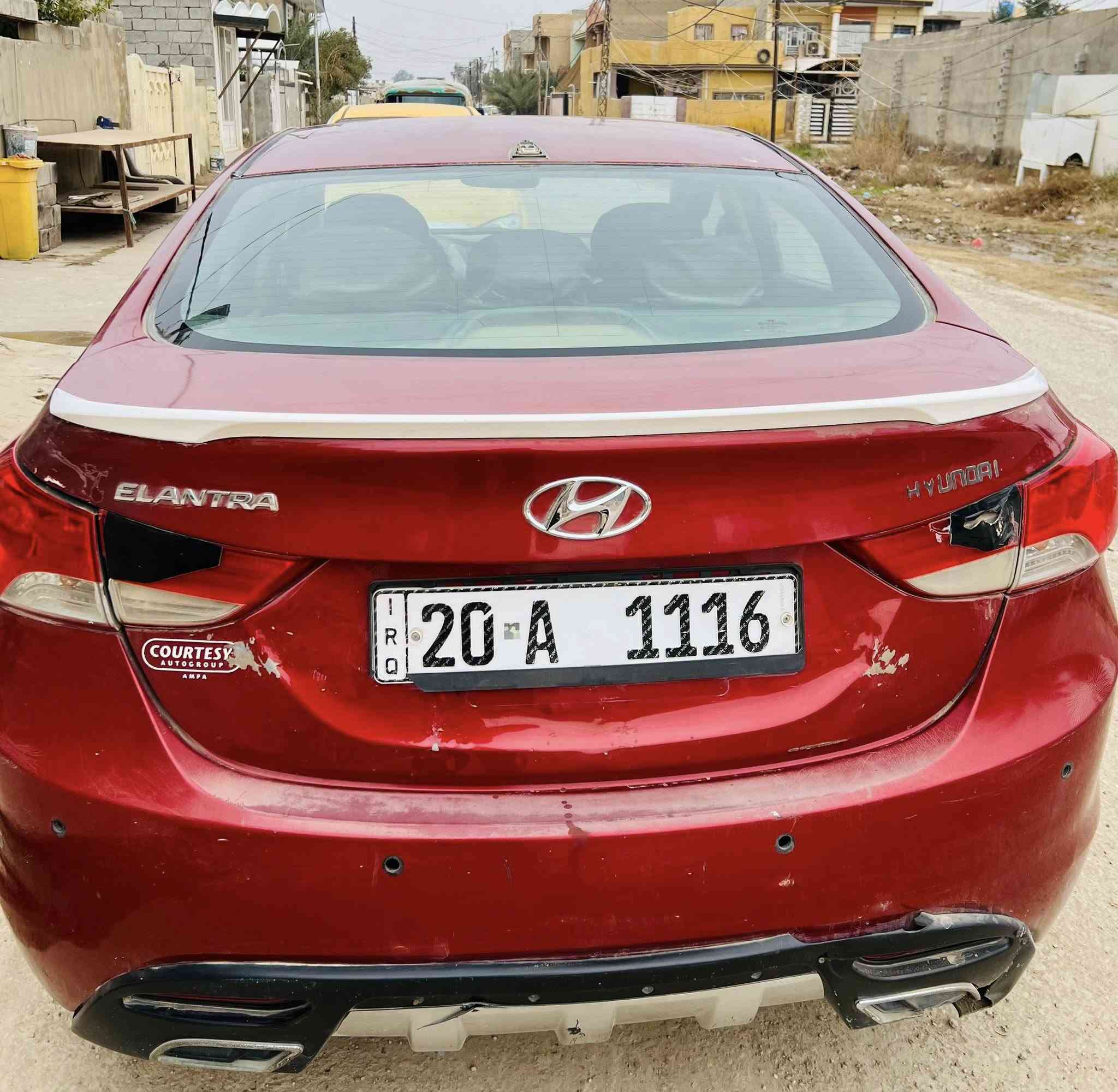 السلام عليكم 
النترا 2012 وارد أمريكي مكفوله كفاله عامه من الصبغ وضرر وحادث وتبديل فقط بيها بارد موضح بالسونار 
مكينه 2000 دوش 
كير مكينه خير من الله لا تبخير ولا تنقيص 
السعر 105$ بيها مجال  
رقم السياره ديالى 
مكان السيارة ديالى بعقوبه 
الاستفسار اتصال على ***********
