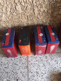 ٤ بطاريات • نفخة بسيطة • فيها مجال