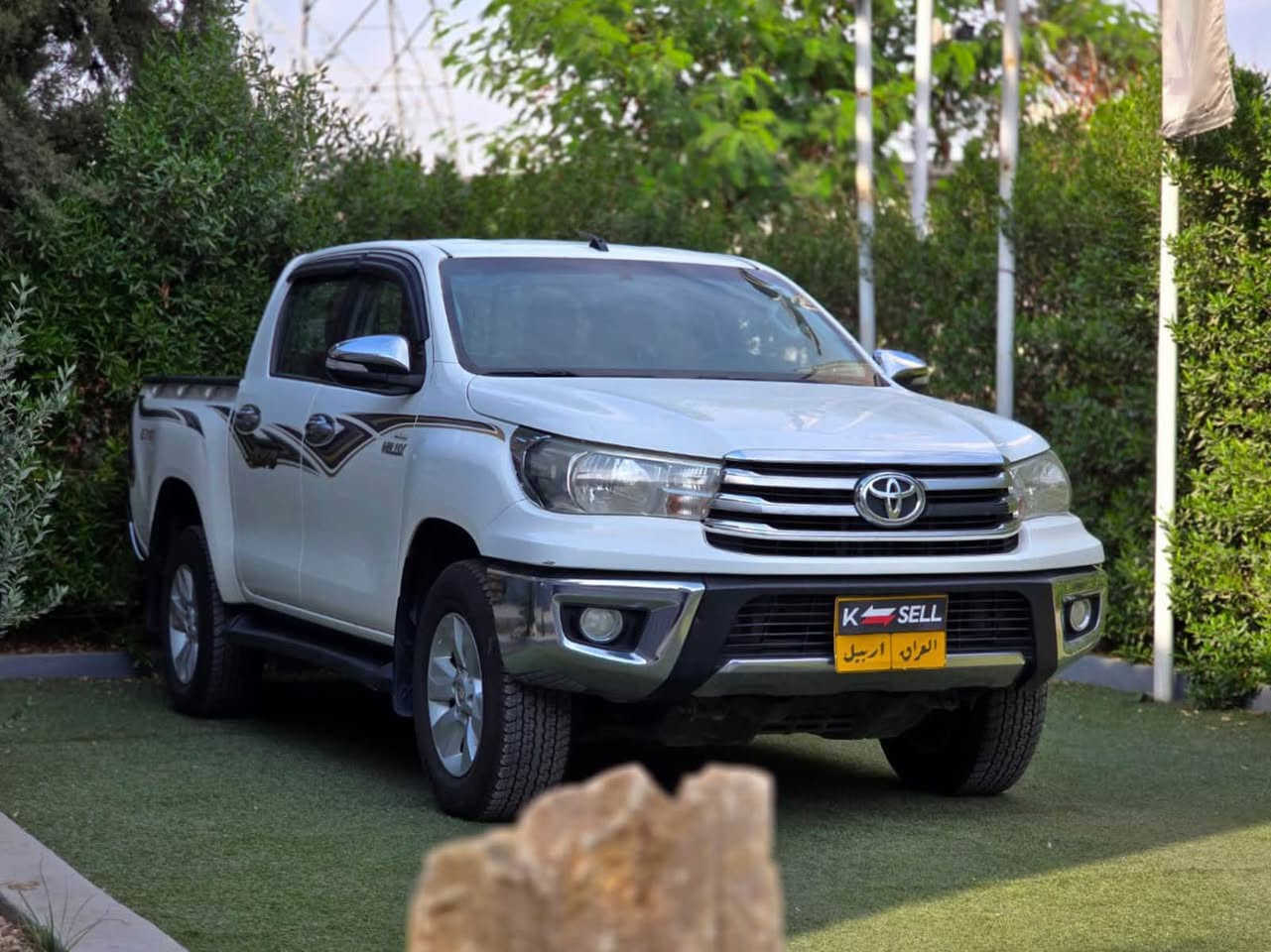 بيكب تويوتا 2016 فورويل كير محرك مكفول ماشي 210الف كيلو شركة ساز  بدون صبغ بدون تعديل كير اوتو ماتيك 
***********
***********
السعر 258$
السيارة في اربيل أربيل, العراق
