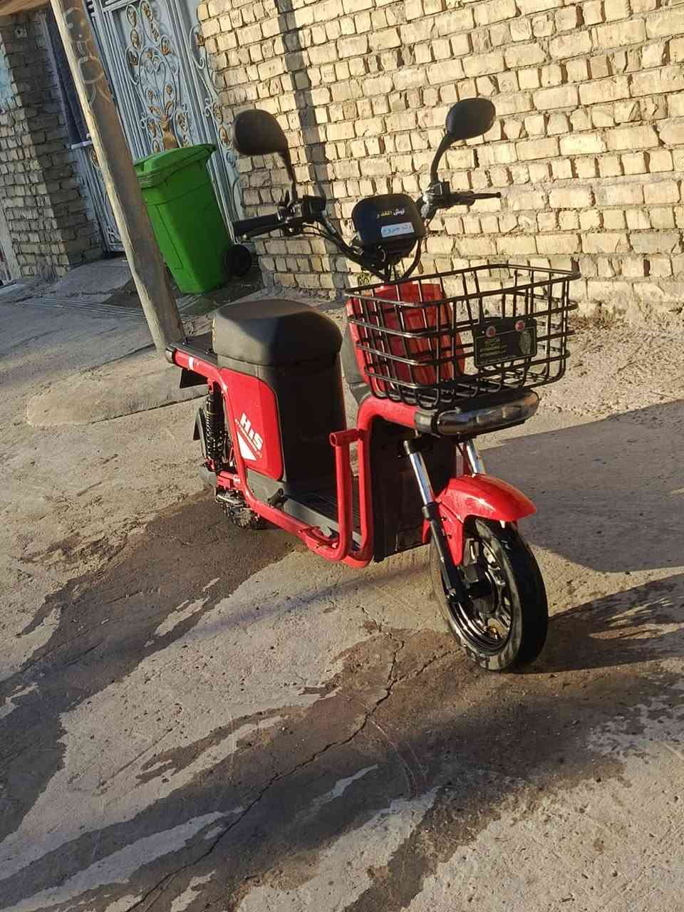 دراجة شحن للببع شركةالدراجة HISاخت الجديد اشتريتهة قبل اسبوع لستفسار *********** سعر 450 بيه مجال
