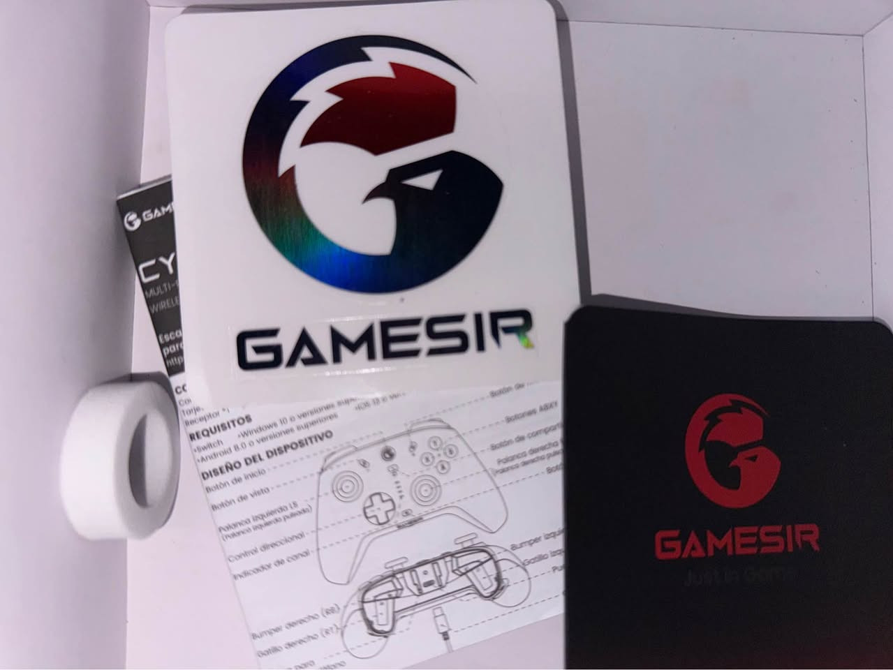 جوستك gamesir cyclone 2
وياه قاعده ودنكل
كامل ملحقات 
سعر50
مغناطيسي بغداد, العراق


**إذا كنت صاحب هذا الإعلان وتريد حذفه لأي سبب، رجاءا أرسل رسالة إلى الدعم الفني**