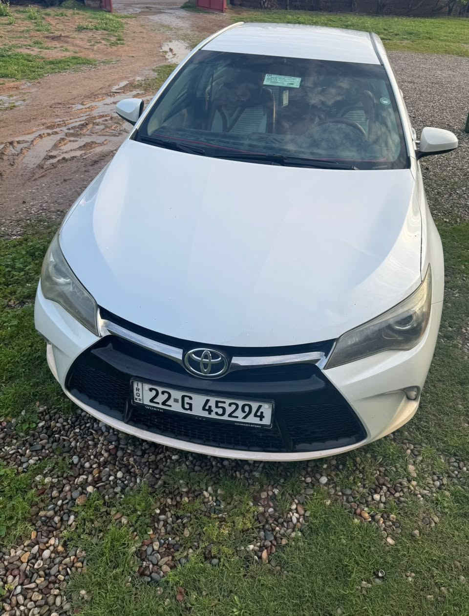 مكلف بالنشر للبيع كامري  موديل 2016
لون أبيضّ مواصفات SE
رقم أربيل دولي بسمي 
ضرر كلييين فقط خدش باب سايق 
ماشيه 150 mi 
تجي وتشوف سياره شوف العين 
 
سعررر 175$ وبيه مجال 

رقم الهاتف ((((0770 595 8630
