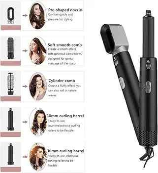 🌼شسوار (شسوار) شعر نسائي 5 في 1 (5 رؤس مختلفة الاستخدام) ثلاث سرع مختلفة 🌼

👈نار / نوعي
لون / متعدد الألوان
مادة / نايلون، سيراميك
القوة الكهربائية
300 واط ساعة
مصدر الطاقة / سلكي كهربائي
متضمنة / عناصر مكثف👉

👈تفاصيل المنتج👇

✨• *مجفف الشعر بفرشاة الهواء الساخن 5 في 1 للسيدات يأتي مزودًا بخمسة ملحقات فرشاة قابلة للتبديل تجعل تمليس الشعر وتجعيده وزيادة حجمه وتدليك فروة الرأس أمرًا سهلاً. من خلال الجمع بين تجفيف الشعر وفرش التصفيف، يمكنك ملاءمة أطوال الشعر المختلفة وإنشاء تسريحات مختلفة.

✨• * فرشاة تصفيف الشعر هذه مناسبة للعائلات ورحلات العمل وحفلات الزفاف والإجازات لتمنحك حرية تصفيف شعرك بالطريقة التي تريدها! تتيح لك العبوة الرائعة أيضًا استخدامها كهدية للأصدقاء أو العائلة أو أي شخص آخر تحبه.

✨• *مجفف شعر الأيونات السالبة جاف يستخدم جهاز تمليس الشعر بالهواء الساخن تقنية الأيونات السالبة المتقدمة وطلاء السيراميك لمنع التجعد والكهرباء الساكنة. بفضل مزيج دبوس النايلون والشعيرات المعنقدة، تقلل فرشاة مجفف الشعر لدينا من التشابك والتكسر، بالإضافة إلى المساعدة في توفير تدليك مريح لفروة الرأس.

✨• * قابل للتعديل حجم الحرارة مجفف الشعر volumizer يحتل 1000W / 110V ويقدم 3 الضوابط لدرجة الحرارة لتعطيك المزيد من السيطرة عند تصفيف شعرك.
كما أنه مثالي للاستخدام في المواسم المختلفة لجميع أنواع الشعر ليساعدك بسهولة على الحصول على التسريحة التي طالما أردتها.

👈الوصف👇

👈* 5 في 1 أدوات تمليس الشعر الأوتوماتيكية لتجعيد الشعر، ومصففات الشعر الكهربائية، ومجففات الشعر، ومجفف الشعر، ومجفف الفرشاة، ومجموعة مكواة تجعيد الشعر الرطبة. تتميز مجموعة تصفيف الشعر النسائية هذه بخمس ملحقات فرشاة قابلة للتبديل تجعل تمليس الشعر وتمويجه وتدليكه وتدليك فروة الرأس أمرًا سهلاً. نسيم. يمكن الجمع بين مجفف الشعر وفرشاة التصفيف ليتناسب مع أطوال الشعر المختلفة للحصول على إطلالات مختلفة. تعليمات استخدام مشط الهواء الساخن اختر ملحقات مختلفة لعمل تسريحات شعر مختلفة. 1. فوهة مسبقة الشكل لتجفيف الشعر بسرعة واستعد للتصفيف. أسطوانة تجعيد مقاس 2.30 مم جاهزة للاستخدام، استخدم أسطوانة تجعيد في اتجاه عقارب الساعة لتكون مرنة. شريط تجعيد 3.30 مم جاهز للاستخدام، استخدم بكرات تجعيد عكس اتجاه عقارب الساعة لتكون مرنة ومرنة. 4.
مشط ناعم وسلس يخلق تأثيرًا سلسًا مع أسنان المشط الكروية الناعمة، المصممة لتدليك فروة الرأس بلطف. 5. مشط اسطواني للحصول على تأثير رقيق، يمكنك أيضًا لفه في موجات طبيعية. كيفية استخدام مكواة التجعيد1. أمسك حفنة من خصلات الشعر الرطبة غير المتساقطة، ثم أمسك بوضعية 10 سم من نهاية الشعر وحرك الأسطوانة عموديًا إلى موضع نهاية الشعر. اضبط سرعة الرياح على أعلى رياح وأعلى درجة حرارة للبدء. 2.
سيتم جرح الشعر تلقائيًا مع تدفق الهواء؛ تحريك اللفة إلى جذور الشعر دون تدويرها؛ وإبقاء الهواء الساخن لمدة 15 ثانية حتى يجف الشعر تماماً.*👉 

🚗التوصيل 4 لجميع محافظات العراق🚗 Colombo, Sri Lanka


**إذا كنت صاحب هذا الإعلان وتريد حذفه لأي سبب، رجاءا أرسل رسالة إلى الدعم الفني**