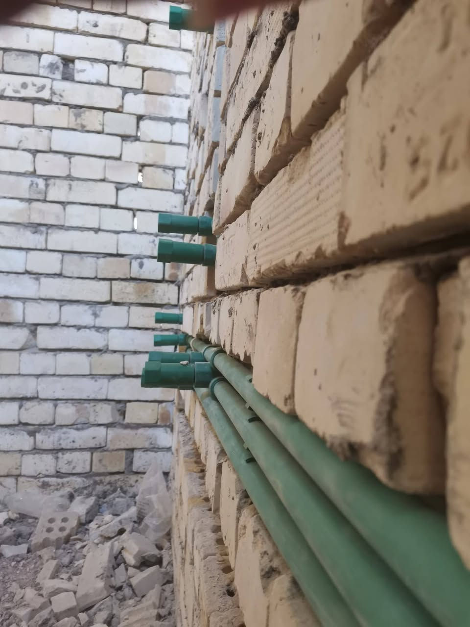 خلفه صحيات ماء مجاري في النجف ***********
