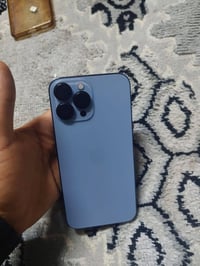 ايفون 13 برو ماكس بطاريه 90 ذاكره 256 لون سمائي شرط ما مفتوح ولا يعبر ...