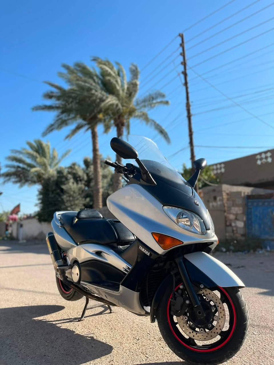 Tmax 500 2007
دراجه مكفوله كفاله عامه 

نضافه الدراجه مكينه و كشر 100/100

دراجه وارد يابان مزوده صدر نوزل من اليابان 

عنوان بغداد الراغب بل شراء ***********

او وتساب : ***********
