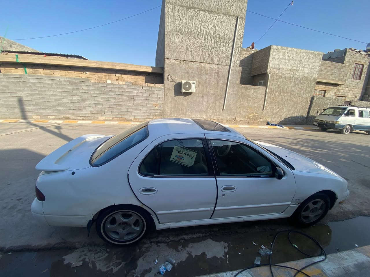 سلام عليكم نيسان التما موديل 93للبيع رقم بغداد محرك 2400 السياره مكفوله محرك كير شاصي تبريد شغال تحويل ثاني يوم الكان الانبار الفلوجه لاستفسار 
الرقم *********** 
واتساب ***********
