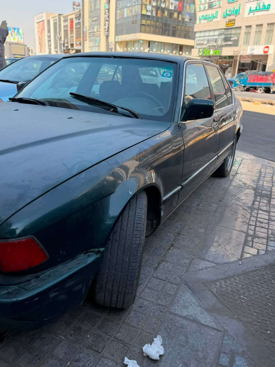 BMW 735i 1993
للبيع فقط

السعر 35$ ورقة 

مكينة تخبل + گير جديد + تبريد + هزة جديدة ورقم الماني بغداد تحويل ثاني يوم 

السيارة اصل 735 

يرادلها تلحيظات بالكشر والداخل مثل ما موضح بالصور 

مكانها زيونة / شارع الربيعي 

للتواصل واتساب ***********
