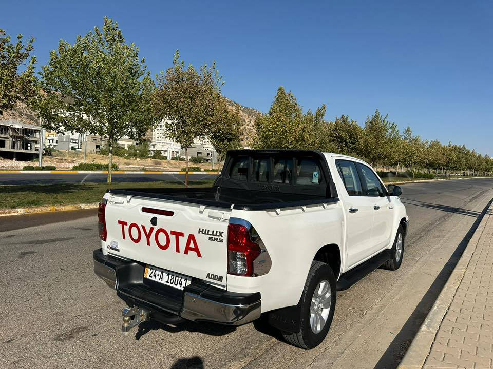 رقم دهوك شركة جيهان اصلي
_________________________

مواصفات

__________

 

كير اوتوماتيك + عادي 

تحكمات ستيرن جهتين

حساسات خلفيه 

كاميرا خلفيه

قطعتين تبريد خلفي

فوريل 4X4

حجم محرك 2700

فيش خلفيه لسحب الكرفانات

السيارة جديدة بمعنى الكلمة ماشية 153الف سونر للسيارة موجود ضمن المنشور    

سعر275 

____________________________

مكان السيارة دهوك 

الاستفسار وتفاصيل اكثر على الاتصال (***********)

***********
