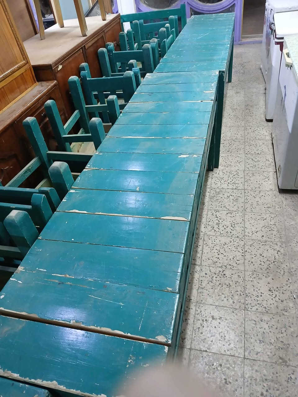 كراسي خشب سعر 12.500 ميز مختلف القياسات والاحجام كل حجم بسعر من 25  الف الى 40
بغداد كرخ الرساله الاولى بغداد, العراق


**إذا كنت صاحب هذا الإعلان وتريد حذفه لأي سبب، رجاءا أرسل رسالة إلى الدعم الفني**