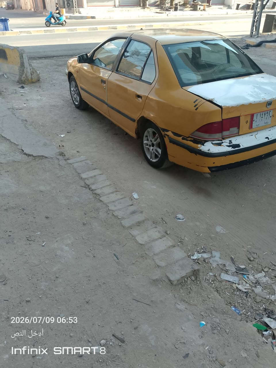 سلام عليكم البيع او مراوس بكيه فتون او بريجو سمند مديل 11مكينه وكير كفاله مداور ثاني يوم مرور مصفره وهيئه عليها 550رقم الماني سياره حلوه كهربايات شغاله مسجل سماعات تخم تاير حلوه حداديتها تعبانه وبرو عوزها السياره غرفتها جديده جام يصعد وينزل سياره حلوه وخير من الله ال20وبيها مجال الشراي خادم الاستفسار ***********
