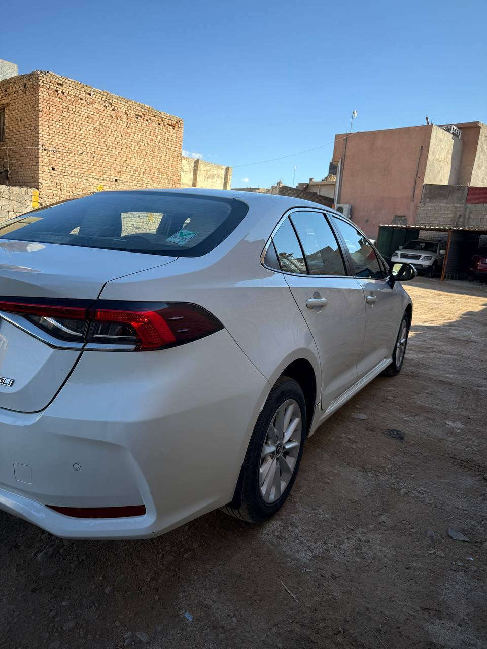 كورلا 2021 محرك 1800
ساز ام الضمان ياباني بصمه قطعتين تبريد فتحه
سياره جديد بيه طختين بدعاميه الاماميه وشبر صبغ بدعاميه الخلفيه سياره مكفوله مكاني ديالى الخالص 
مو شراي لا تتصل قفل 168$   ***********
