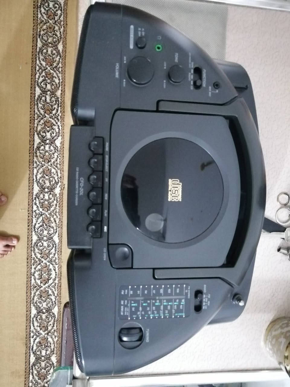 السلام عليكم
أعيد النشر بسبب الوعود لكاذبه
راديو سوني صناعته كوري وزن ثقيل
بس لمسجل ماعرف شنو مشكلته
السعر 30ألف نهائي
توصيل موجود
بغداد ٥ألف
محفضات ٧ألف
لموشراي ليتعبني


**إذا كنت صاحب هذا الإعلان وتريد حذفه لأي سبب، رجاءا أرسل رسالة إلى الدعم الفني**