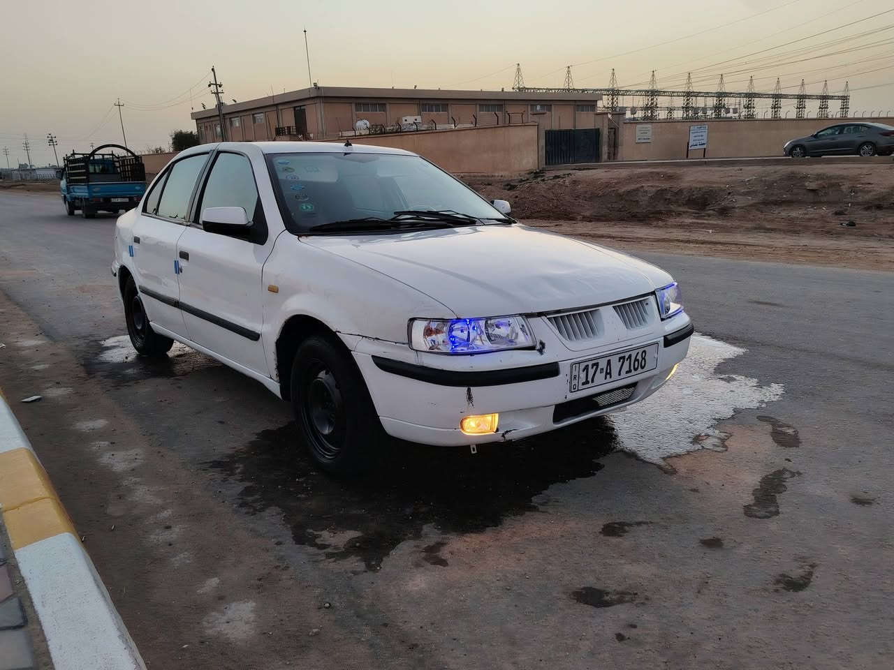 سلام عليكم سياره سمند مديل 11 ناطق سيارة مكفوله من ضربه وتبديل وصبغ بيهه صبغ بس الدوس أثر خياس الباقي مكفوله رقم مثنى انكليزي مداور ثاني يوم سنويه جديده الغايه 30 مكينه وكير وحداديه وتخم تاير كهربئيات كله جديد تبريد ثلج سعر 35 وبيه مجال للشراي مكان السياره دوانيه قضاء غماس مراوس اراوس حسب القناعه رقمي بي واتساب ***********
