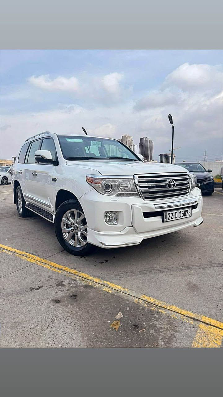 لاندكروز : 2008
الفئة: gxr 
المحرك: 6سلندر
المواصفات: فول 
الوارد: شركة ساز
الحالة: ماشيةبس – نظافة عالية
المواصفات:
بصمات ابواب
سلايد
شغال
كاميرا
نظام صوت
حساسات 360 درجة
زراك لايت
شاشة كبيرة
ثلاجة
باقي المواصفات المعروفة
التحويل: بشرط التحويل
الضمان: مكفولة 
السعر 295 وبيها مجال  

موقع السيارة: أربيل
للاستفسار:*********** أربيل, العراق
