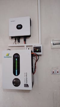 طاقة شمسية • منظومتين • الزاب