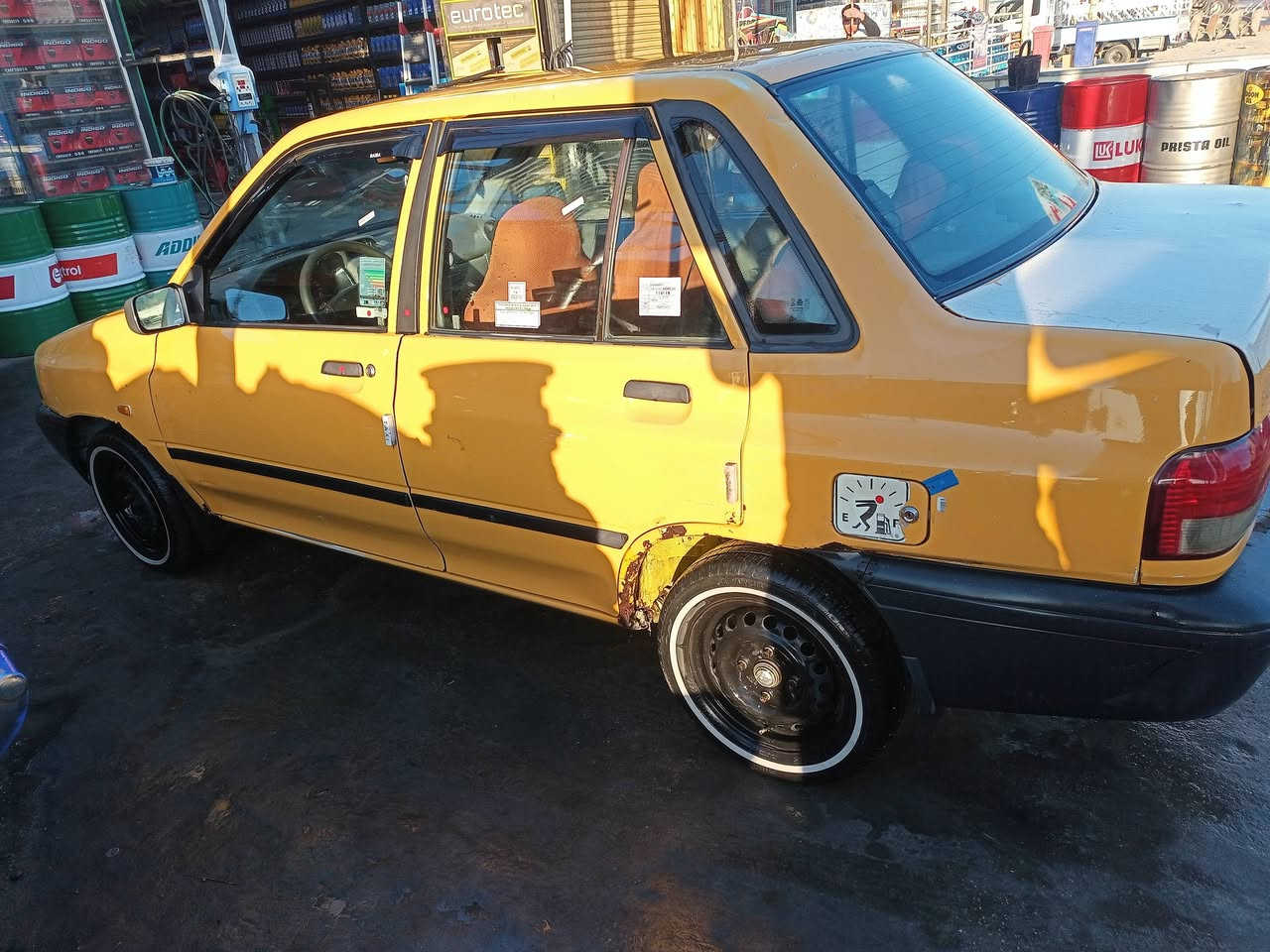 السلام عليكم
سايبا موديل 2014 بأسمي رقم انكليزي هيئة وغرامات مصفرة  هزة جديدة
بدون ضربة او صبغ
كير مكينة خير من الله  منظومة تبريد جديدة صدر امامي خلفي جديد تخم تاير جديد غرفتها جديدة ارضية جلد شاشة اندرويد وكامرة 36 وبيها مجال مكاني الدورة ***********
