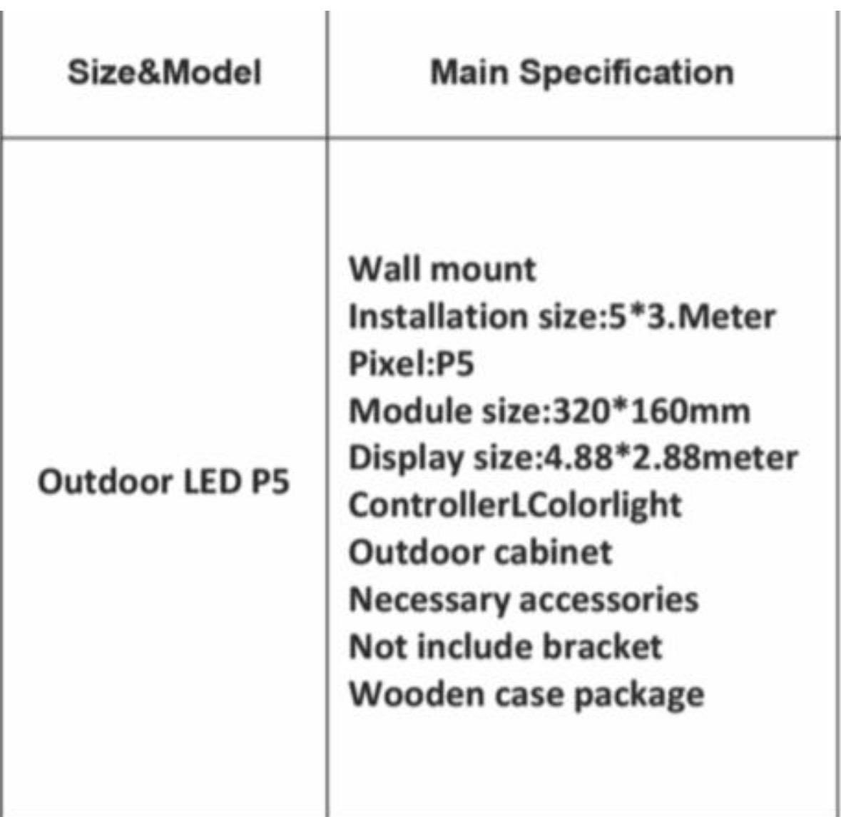 شاشة اعلان خارجية للبيع المواصفات مثل ما موضح بالصورة


**إذا كنت صاحب هذا الإعلان وتريد حذفه لأي سبب، رجاءا أرسل رسالة إلى الدعم الفني**
