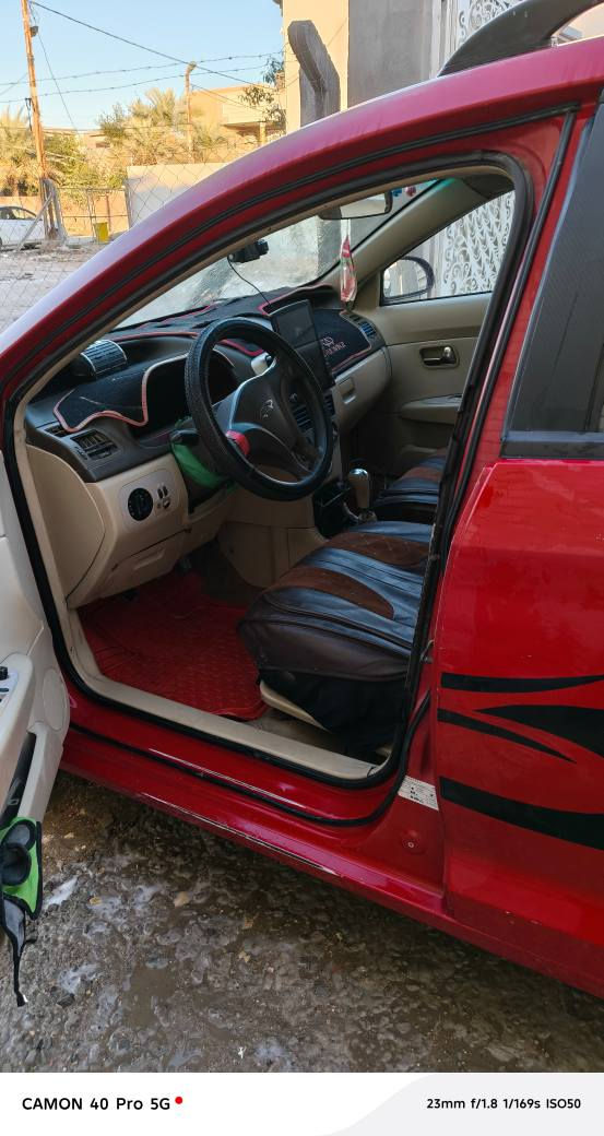 شيري  موديل 2013 رقم بغداد باسمي تحويل مباشر كامله من مكينه وكير وحداديه شاشه كبيره كامره امامي وخلفي تبريد جاهز السياره كير عادي مكانه حله السعر 36 ورقه وبيه مجال بسيط
*********** حلة, بابل
