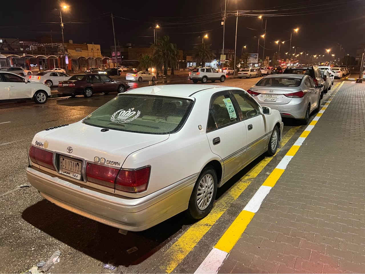 مكله كراون 
موديل 2002 
مكينه vvt 
شاصي ٧١ 
دكمتين 
برده خلفيه
كشنات كهرباء 
رقم كركوك بيها وصل استلام سنويهً
مامدفوع كمرك. وحاجزلها حجز بقرار الجديد يوم 10/4 
بدون كص 
السعر 68$ وبيها مجال قليلً 
مكاني نجف 
الاستفسار 
*********** النجف, العراق
