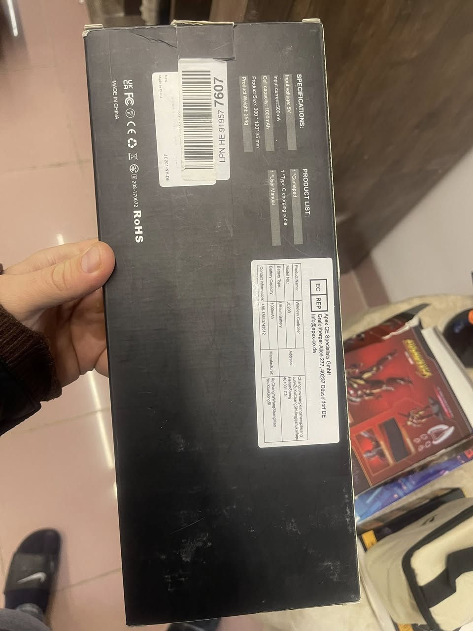 جوستك ناينتيدو  جدید 
سعر : ١٥ الف قفل


**إذا كنت صاحب هذا الإعلان وتريد حذفه لأي سبب، رجاءا أرسل رسالة إلى الدعم الفني**