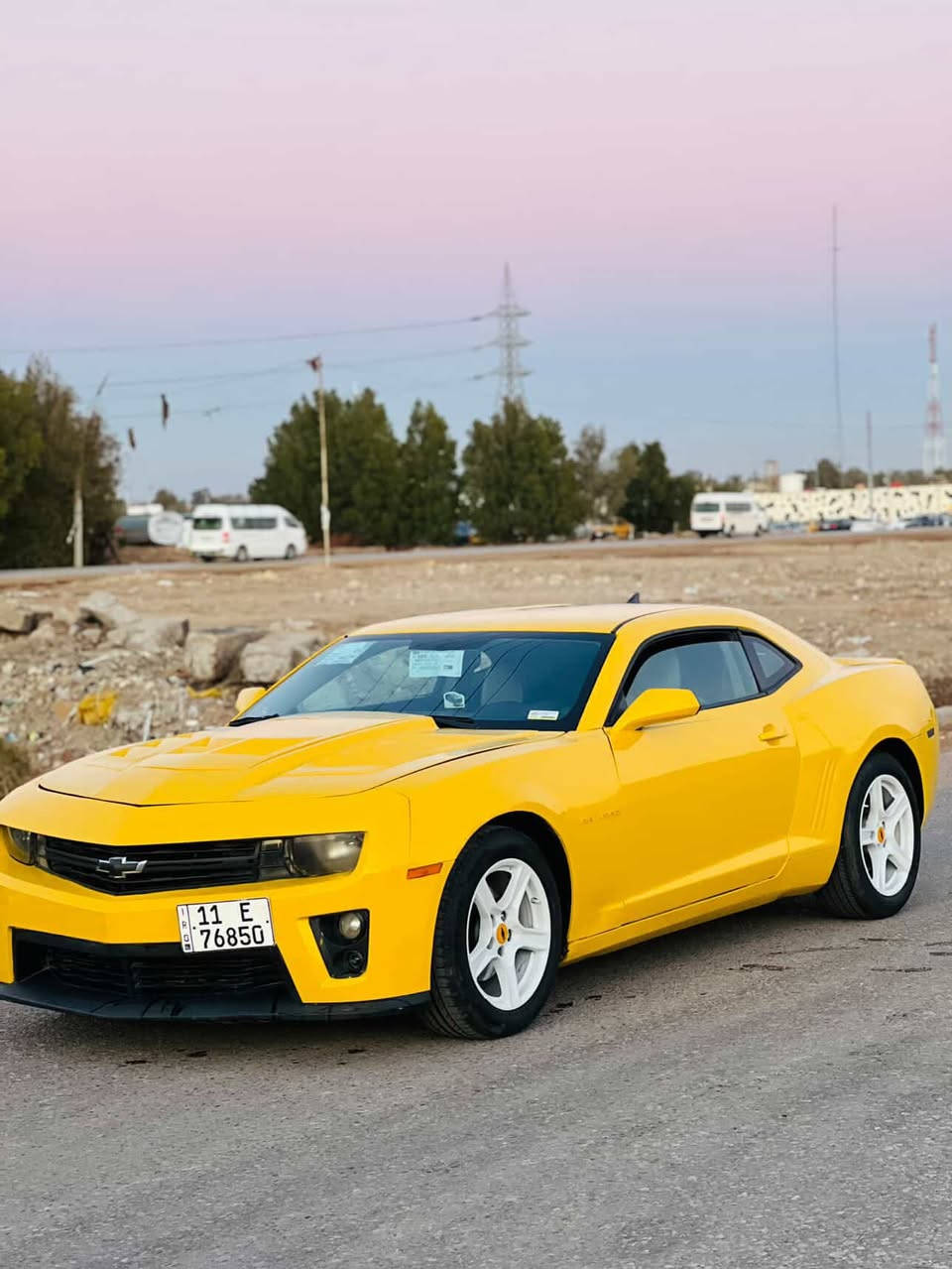 سلام عليكم كمارو2010كير ومحرك وحداديه كفاله تخم تاير جديد مال جناي جاهزه الاخير السياره كلش نضيفه حداديه جديده منضومه زنون رقم بغداد انكليزي سنويه ال2029كهربائيات كلها شغاله
السعر75وبيها مجال 
الاتصال***********
ما متوفر بلخاص 👆👆
